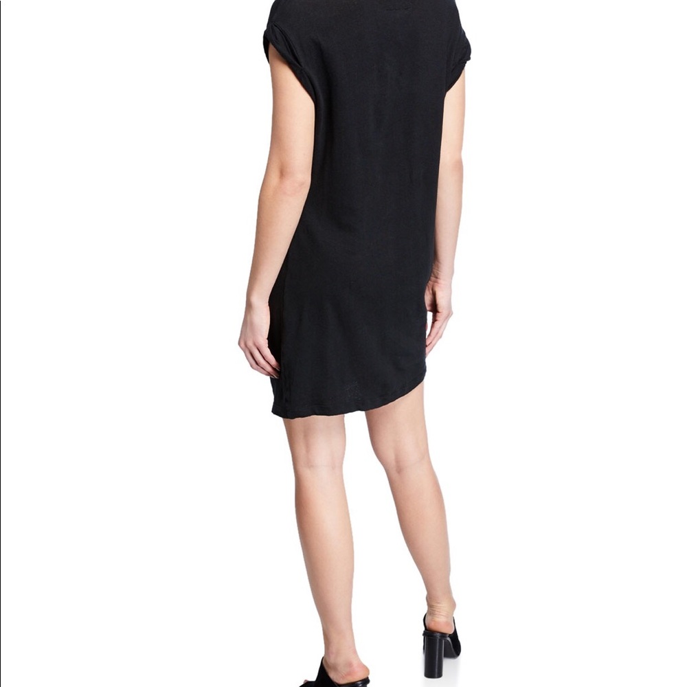 Current/Elliott | Ruched Ruffle Shirtdress - Picture 2 of 3